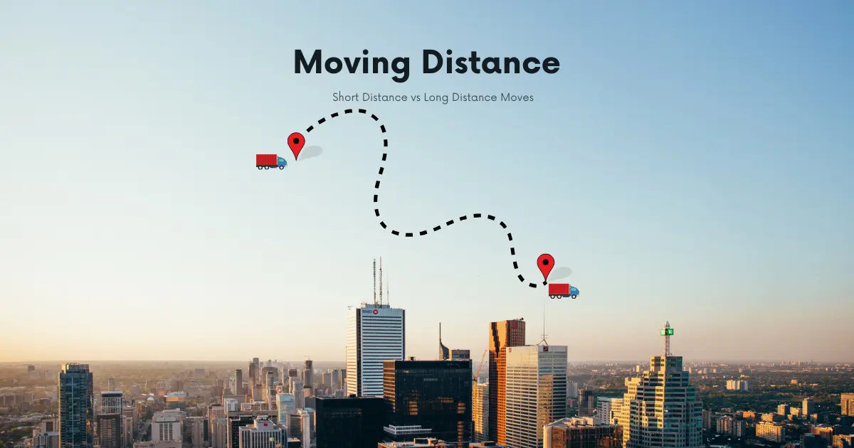 Moving cost by distance
