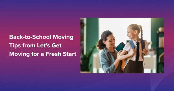Back To School Moving Tips